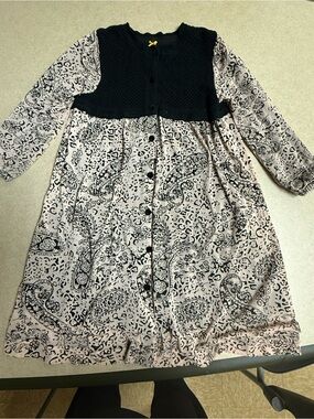Kidichic Girls Mixed Layered Dress Size 10